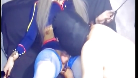 Asian cosplay slut is getting fucked by a stranger