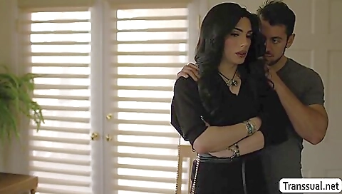 Hot brunette girl gets her tight anus fucked in porn